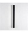 Applique 60cm - Noire, carrée, haut/bas, réglable, intérieur/extérieur, IP65, source incluse