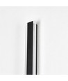 Applique 60cm - Noire, carrée, haut/bas, réglable, intérieur/extérieur, IP65, source incluse