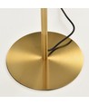 Lampadaire DENIA 10xG9 laiton/ambre - 160cm, verre ambré, sans source lumineuse