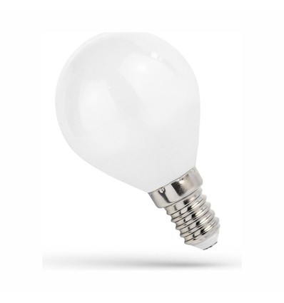 Ampoule LED E14 4W Sphérique - P45, 100lm/W