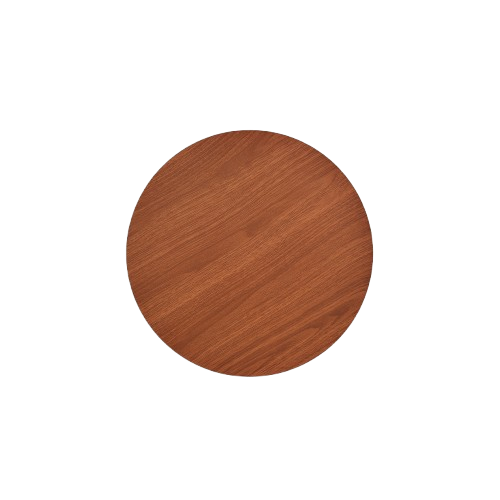 Applique murale Ø30cm - Bois foncé, 6W, 2700K, IP20