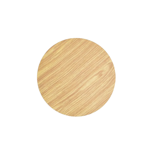 Applique murale Ø30cm - Bois clair, 6W, 2700K, IP20