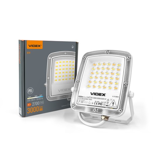 Projecteur LED 30W CCT - IP65, 3-en-1 couleur de lumière, extérieur, lampe de travail