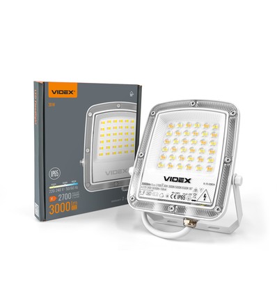 Projecteur LED 30W CCT - IP65, 3-en-1 couleur de lumière, extérieur, lampe de travail