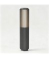 FYRON Bollard lampe de jardin, Gris - E27, 61 cm, IP54 extérieur, borne