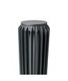 FYRON Bollard lampe de jardin, Gris - E27, 61 cm, IP54 extérieur, borne