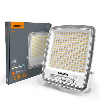 Projecteur LED 150W CCT - IP65, 3 températures de couleur, extérieur