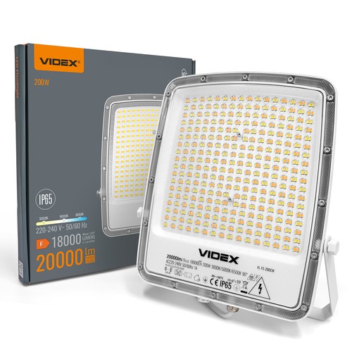 Projecteur LED 200W - CCT, IP65, extérieur, lampe de chantier
