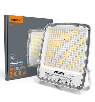 Projecteur LED 200W - CCT, IP65, extérieur, lampe de chantier