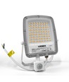 Projecteur LED 50W avec détecteur - CCT, IP65, extérieur