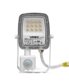 Projecteur LED 10W avec détecteur PIR - CCT, IP65, lampe de travail extérieur