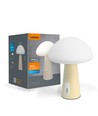 Lampe de table LED Mushroom rechargeable - RGB + 3000K, blanc froid, portable