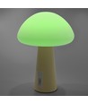 Lampe de table LED Mushroom rechargeable - RGB + 3000K, blanc froid, portable