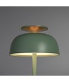 Lampe de bureau LED rechargeable avec bruit blanc - Blanc neutre + RGB, verte, source lumineuse incluse
