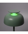 Lampe de bureau LED rechargeable avec bruit blanc - Blanc neutre + RGB, verte, source lumineuse incluse