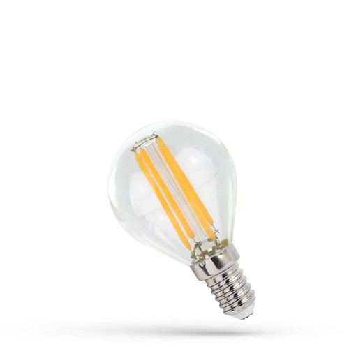 Ampoule LED E14 5,5W - G45, filament de carbone