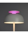 Lampe de bureau LED rechargeable avec bruit blanc - RGB+W, blanc neutre, portable
