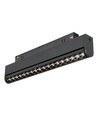 Spot sur rail LED 7W SHIFT, 48V - RA90, 3000K, 35 degrés, ajustable, noir