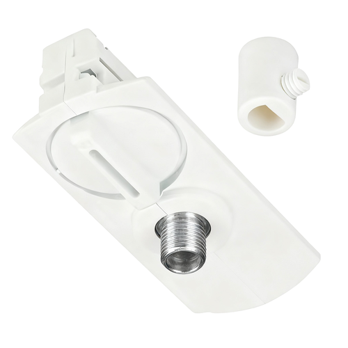 Douille pour rail monophasé - Blanc, 1F2W