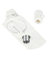 Douille pour rail monophasé - Blanc, 1F2W