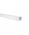 Rail monophasé 1m pour spots sur rail - Blanc, 32x36x1000mm, IP20 intérieur