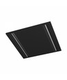 Panneau LED 40W Algine Line CCT - Noir, couleur de lumière réglable, 230V