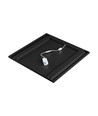 Panneau LED 40W Algine Line CCT - Noir, couleur de lumière réglable, 230V