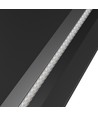 Panneau LED 40W Algine Line CCT - Noir, couleur de lumière réglable, 230V