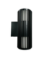 Applique murale FYRON Duo haut/bas, Noir - E27, IP54, extérieur