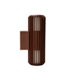 Applique murale haut/bas FYRON Duo, Coffee - E27, IP54, extérieur