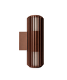 Applique murale haut/bas FYRON Duo, Coffee - E27, IP54, extérieur