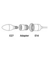 Adaptateur E27 vers E14