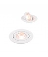 Spot encastrable 7W RA96 CCT + DimToWarm pour isolation - dimmable, Trou: Ø6,8 cm, Dim: Ø9,3 cm