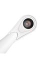 Lampe de table LED rechargeable int/ext - Blanc, 40cm, dimmable 3 niveaux, IP44