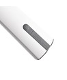 Lampe de table LED rechargeable int/ext - Blanc, 40cm, dimmable 3 niveaux, IP44
