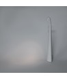 Lampe de table LED rechargeable int/ext - Blanc, 40cm, dimmable 3 niveaux, IP44