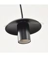 Altea 5xE27 grande suspension grappe pour entrée, noir - Ø40, sans source lumineuse