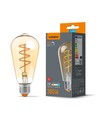 Ampoule LED filament E27 5W ST64 - Blanc très très chaud, dimmable