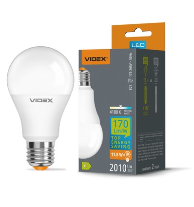 Ampoule LED E27 11,8W - A60, blanc neutre