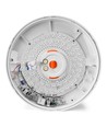 Plafonnier LED 20W avec détecteur de mouvement - 5CCT, bord blanc