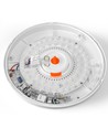 Plafonnier LED 20W avec détecteur de mouvement - 5CCT, bord blanc
