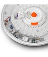 Plafonnier LED 20W avec détecteur de mouvement - 5CCT, bord blanc
