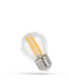 Ampoule LED E27 5,5W filament - G45, angle 300°