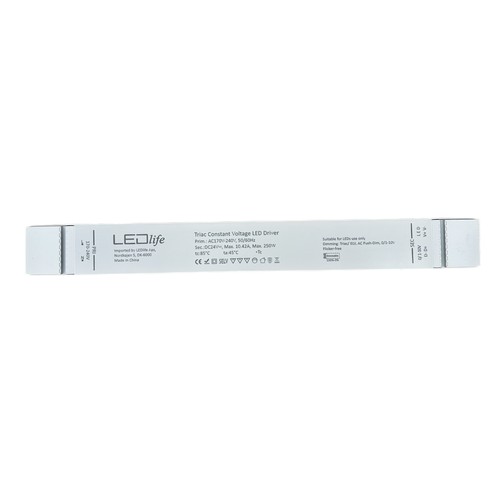 Alimentation dimmable 250W / 24V DC - 10.41A, IP20 intérieur