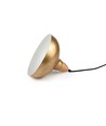 Suspension BIRK Laiton Ø19cm - Douille E27, câble 2m, métal / bois
