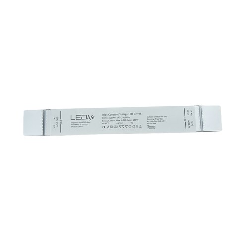 Alimentation dimmable 150W / 24V DC - 6.25A, IP20 intérieur