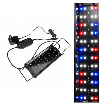Lampe terrarium 30-45cm UVA/UVB - 7,2W, pour reptiles etc.