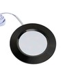 3x Spot meuble Reco68 dimmable, Noir - Choisissez alimentation RF/WiFi/Zigbee (télécommande incl.)