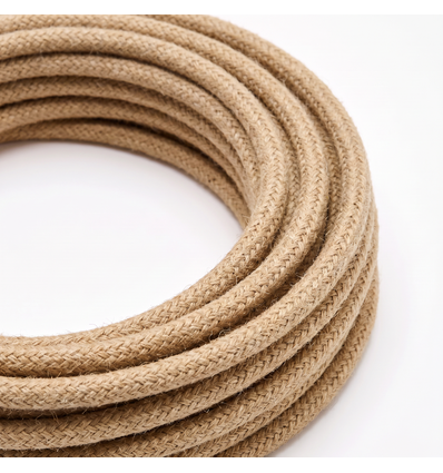 Câble textile 5m 2x0,75 mm² - 230V, noir