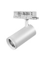 Kit rail 3 phases ZoomCCT - 1m, Blanc, 3 spots, source lumineuse incl.